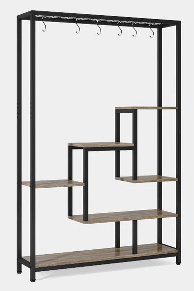 TOLIAHOME 6 Katlı Metal Saksılık Çiçeklik Saksı Standı - 2