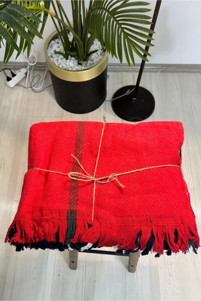 Marilyn Devin Dekor Tek Kişilik Pamuklu Stotch Battaniye - 5