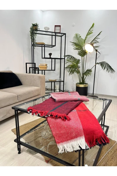 Marilyn Devin Dekor Tek Kişilik Pamuklu Stotch Battaniye