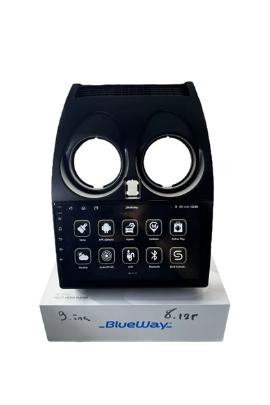 Nissan Qashqai 2006-2014 BLUEWAY 8-128 TAM PROFESYONEL OEM MULTİMEDİA - 2