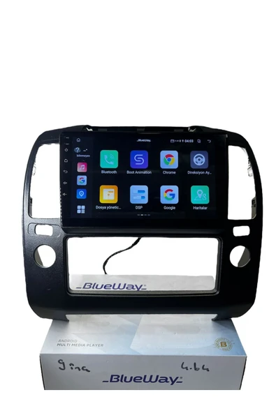 Nissan Navara 2006-2010 BLUEWAY 4-64 PROFESYONEL OEM MULTİMEDİA - 4