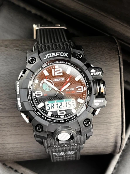 Joefox Küçük Kasa Digital Ve Analog 2 Yıl Garantili Kronometre+Takvim+Alarm+Çoçuk Kol Saati JE.CBK20 - Resim 2