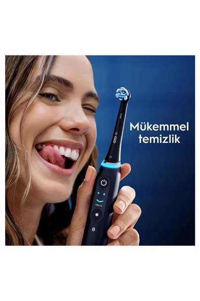 Oral-B iO Gentle Care Yedek Diş Fırçası Başlığı – 4’lü Paket, Hassas Temizlik, iO Serisi Uyumlu - Resim 4