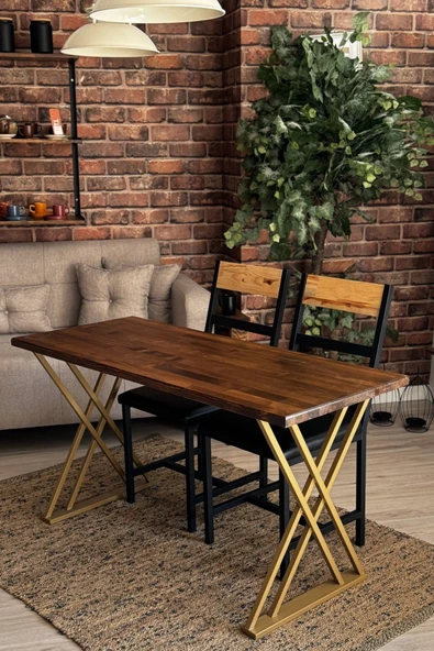 TOLIAHOME Metal Masa Yemek Masası Çalışma Masası Ayağı 2 Adet Ayak 72 Cm Mobilya Ayağı - 5