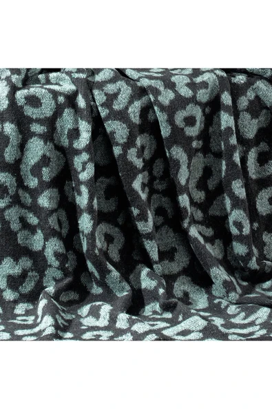 Marilyn Home Devin Dekor Tek Kişilik Pamuklu Stotch Battaniye-Leopar - 2