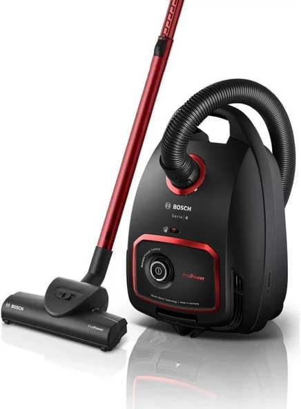 Bosch BGL6POW1 14214067, Pro Power Torbalı Elektrikli Süpürge, Siyah, 850 W, 4 Litre, 76 Desibel ürün görseli