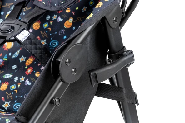 Maxi Taxi Cosmos Baston Bebek Arabası Sarı - Resim 4