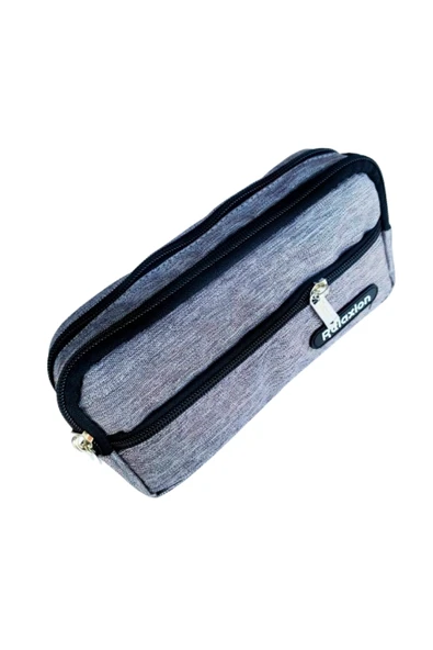 3 bölümlü keten kalemlik 1 adet - Resim 3