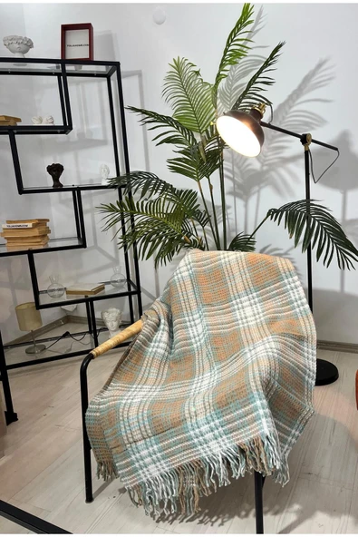 Marilyn DEVİN DEKOR Çift Kişilik Pamuklu Scotch Battaniye - 8