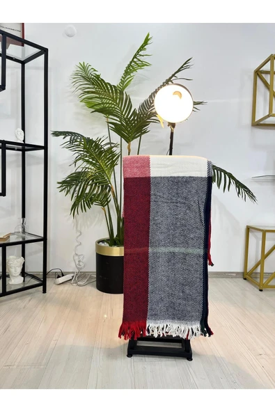 Marilyn Devin Dekor Tek Kişilik Pamuklu Stotch Battaniye - 6