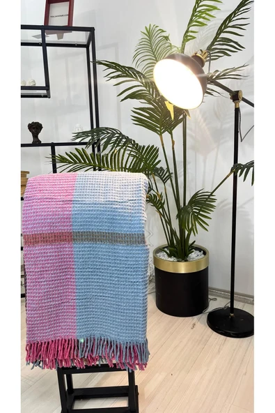 Marilyn DEVİN DEKOR Çift Kişilik Pamuklu Scotch Battaniye - 7