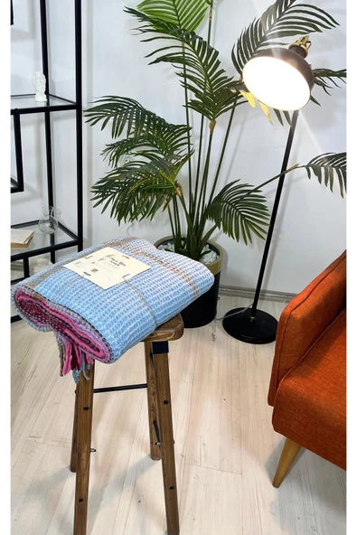 Marilyn DEVİN DEKOR Çift Kişilik Pamuklu Scotch Battaniye - 8