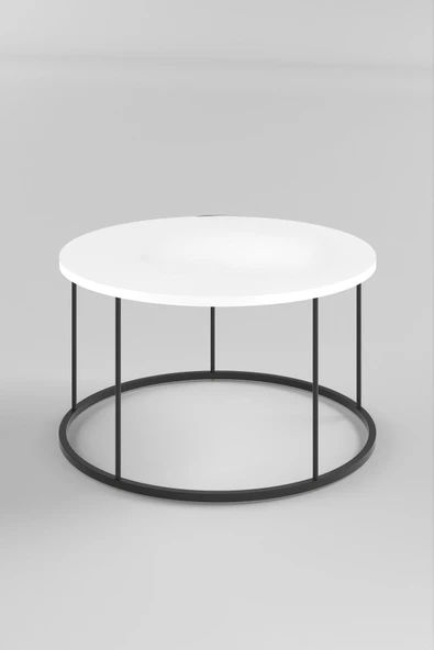 Devin Dekor Mobilya Devin Dekor ORTA SEHPA TERRA LÜX BEYAZ ürün görseli 1