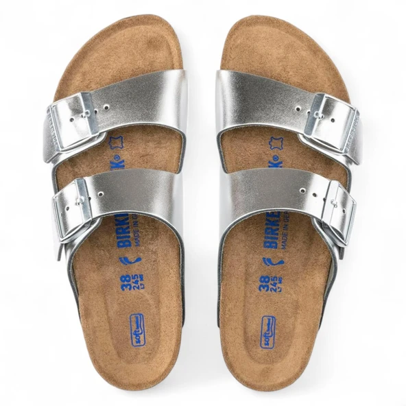 Birkenstock ARIZONA SFB NL METALLIC - 5