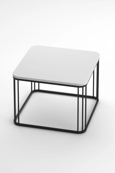 Devin Dekor Mobilya ORTA SEHPA TEKLİ ALİZE BEYAZ - 5