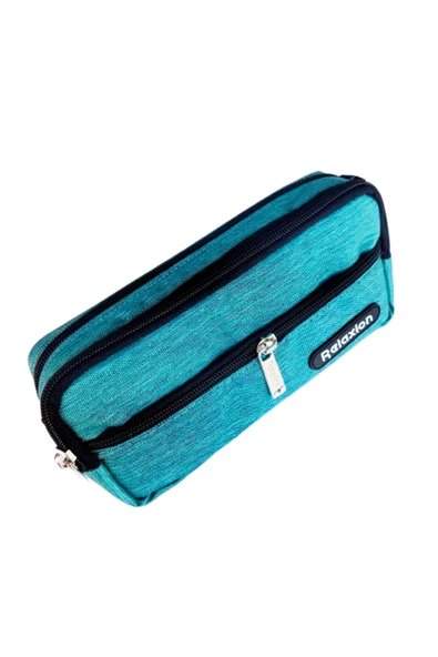 3 bölümlü keten kalemlik 1 adet - Resim 2