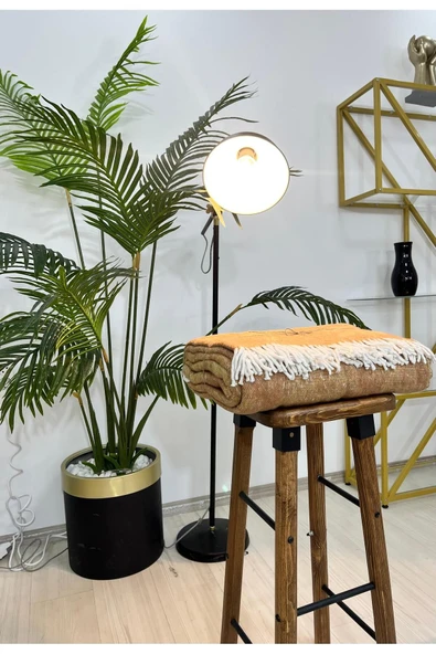 Marilyn DEVİN DEKOR Çift Kişilik Pamuklu Scotch Battaniye - 5