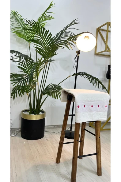 Marilyn Home DEVİN DEKOR  %100 Pamuk Banyo Havlusu - Pembe Krem - 4