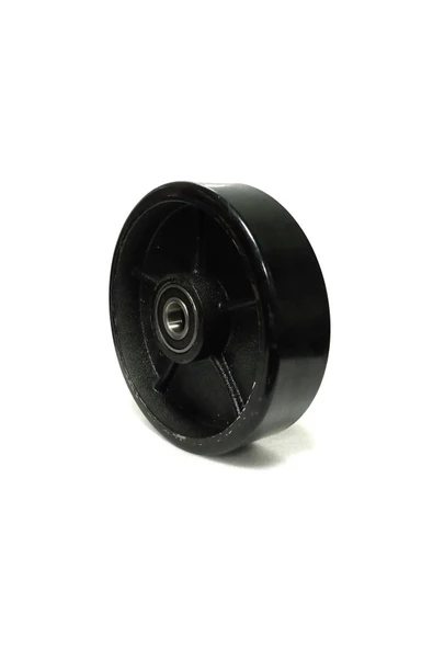 Rolwal 180x50 mm. Siyah Poliüretan Transpalet Tekerleği - 1