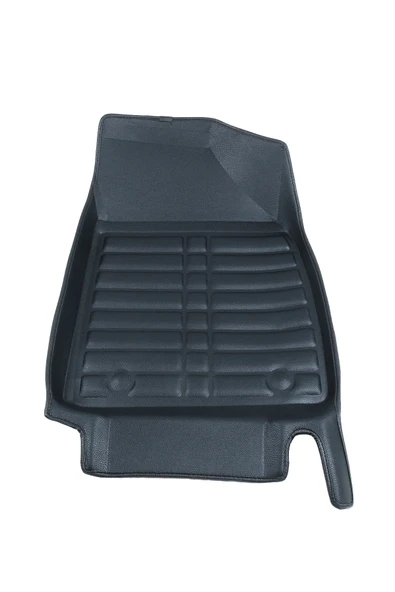 5D Dikişsiz (press) Deri Havuzlu Paspas Siyah MG HS 2018-2024 ile uyumlu - 2