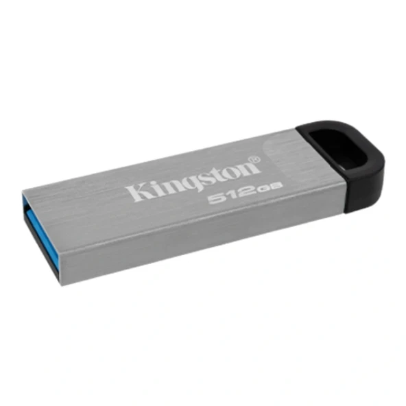Kingston DTKN/512GB 512GB DataTraveler Kyson 200MB/s Metal USB 3.2 Gen 1 Flash Bellek - Resim 2