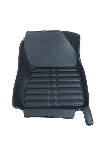 5D Dikişsiz (press) Deri Havuzlu Paspas Siyah Nissan Qashqai 2021-2024 ile uyumlu - 2