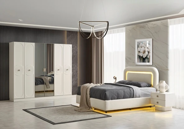 MATİSSE MDF YATAK ODASI TAKIMI ürün görseli 1