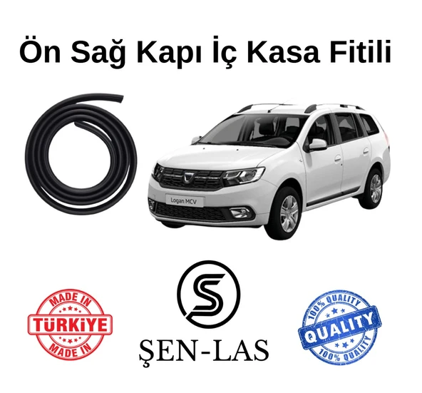Dacia Logan MCV (2.Nesil) Şen-Las Sağ Ön Kapı Fitili ŞL6001 - 1