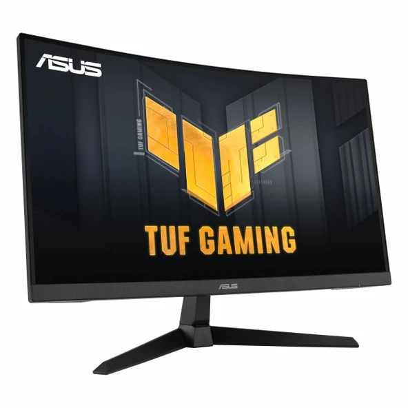 Asus TUF Gaming VG27VQM1B 27" 280Hz 1Ms HDMI+DP FullHD FreeSync VA Curved Vesa Monitör - Resim 2