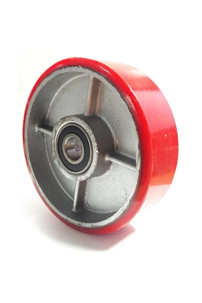 Rolwal 180x50 mm. Poliüretan Transpalet Tekerleği - 1