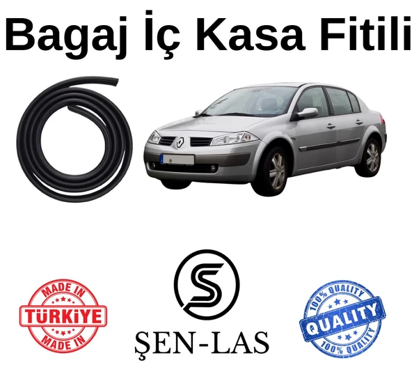 Renault Megane 2 Sedan Şen-Las Bagaj Fitili  ŞL2405 - 1