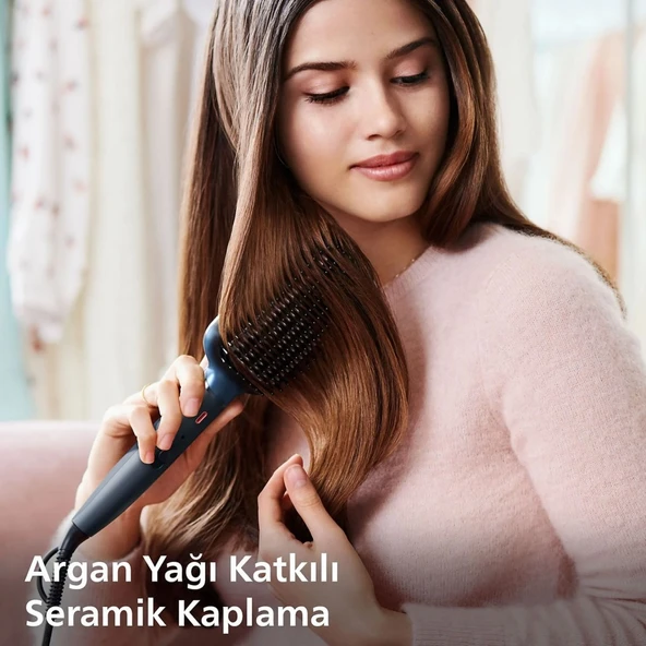 Philips BHH885/00 5000 Series ThermoProtect Saç Düzleştirici Tarak - 5