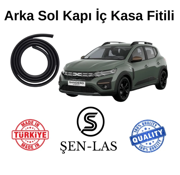 Dacia Sandero 3.NESİL Şen-Las Sol Arka Kapı Fitili ŞL5704 - 1