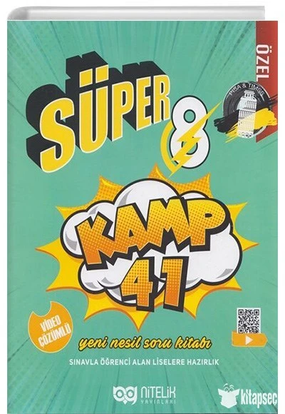 8. Sınıf Tüm Dersler Süper Kamp Soru Kitabı Nitelik Yayınları