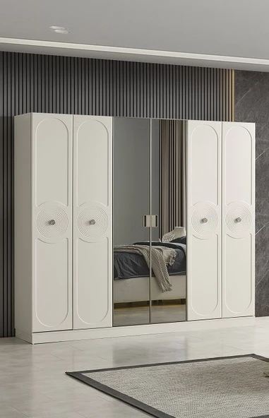 MATİSSE MDF 6 KAPAKLI DOLAP ürün görseli 1