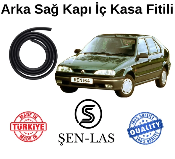 Renault Reno-19 Sedan (1992-1997) Şen-Las Sağ Arka Kapı Fitili ŞL3503 - 1