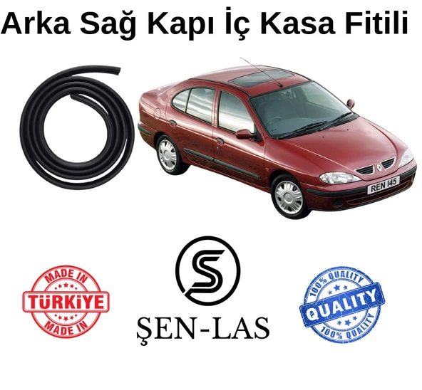 Renault Megane 1 Sedan Şen-Las Sağ Arka Kapı Fitili ŞL2103