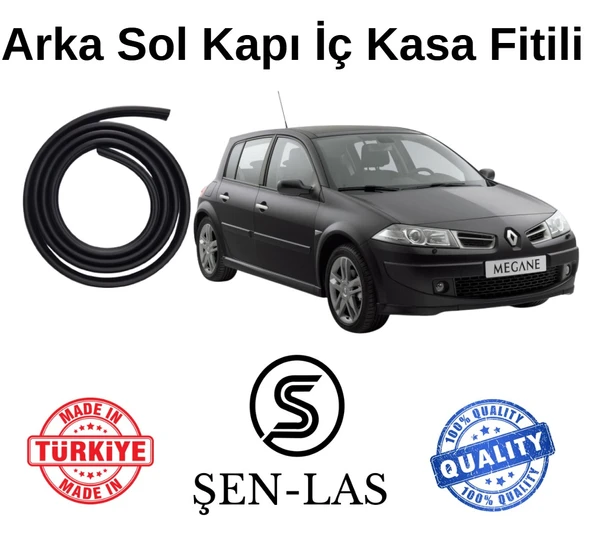 Renault Megane 2 Hatchback Şen-Las Sol Arka Kapı Fitili ŞL2504 - 1
