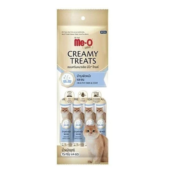 Me-o Gold Ton Balığı Biotin Kedi Ödülü 4 x 15 Gr ürün görseli 1