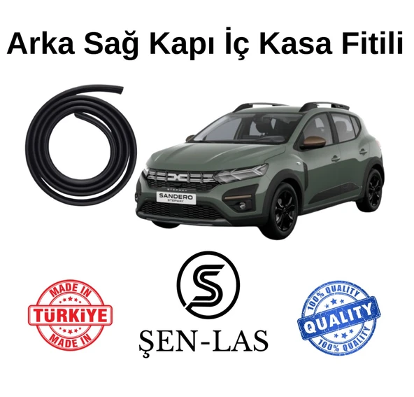 Dacia Sandero 3.NESİL Şen-Las Sağ Arka Kapı Fitili ŞL5703 - 1