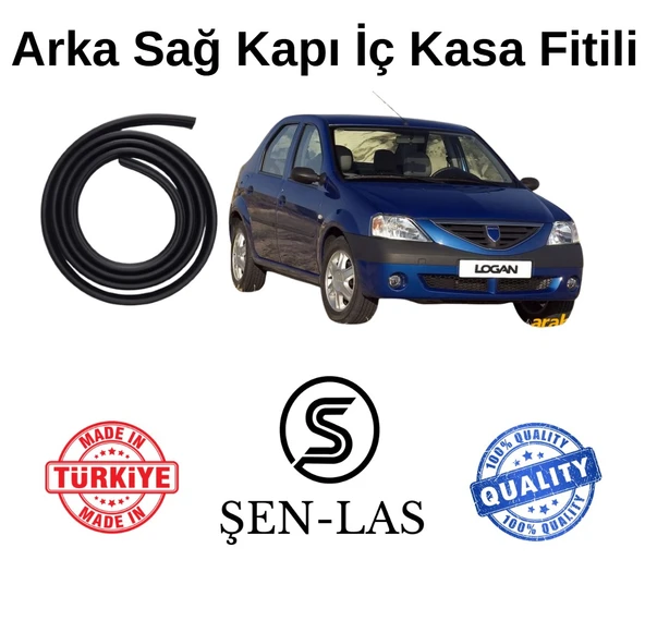 Dacia Logan (1.Nesil) Şen-Las Sağ Arka Kapı Fitili ŞL5803 - 1