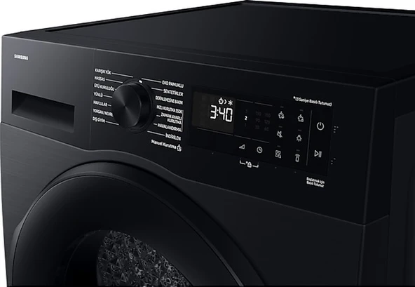 Samsung DV90DG52A0ABAH 9 KG Isı Pompalı Çamaşır Kurutma Makinesi - Resim 7