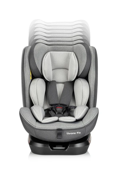 Kanz ThroneFix 360 Derece Dönebilen 0-36 kg Oto koltuğu Gri - 3