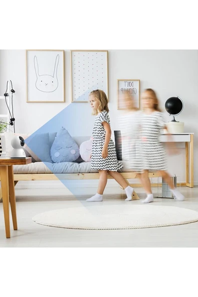 Baseus Security P1 Indoor 3k Wi-fi Güvenlik Kamerası Aı Algılama Google Ve Alexa Uyumlu - 7