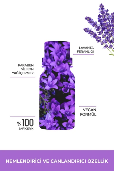 PROCLİS Lavanta Yağı, %100 Doğal Uçucu Yağ, Lavander Oil 10 ml Sprey Başlıklı - Resim 2