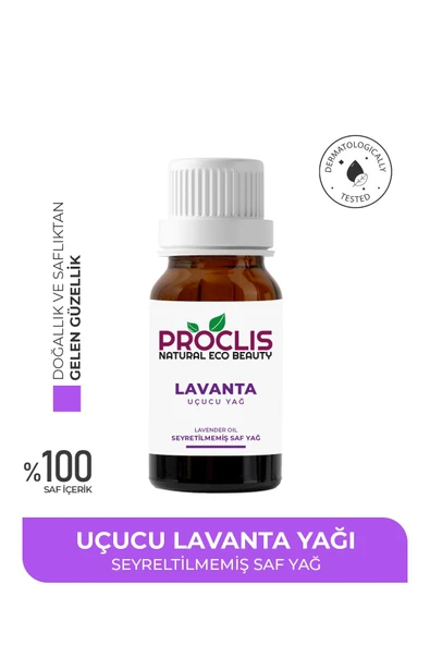 PROCLİS Lavanta Yağı, %100 Doğal Uçucu Yağ, Lavander Oil 10 ml Sprey Başlıklı ürün görseli 1
