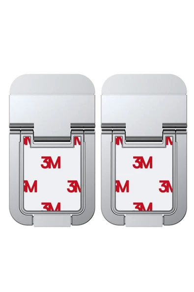 Baseus Katlanabilir Portatif Macbook Dizüstü Bilgisayar Laptop Stand Ayağı Gümüş - 4