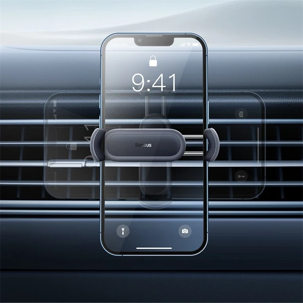 BASEUS STEEL CAN 2 AİR ARAÇ TELEFON TUTUCU - 2
