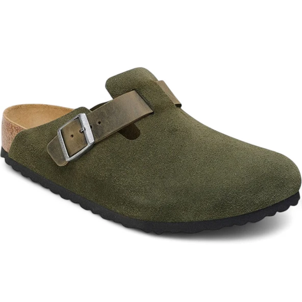 Birkenstock Boston Olive - 2