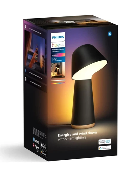 Philips Hue Twilight Uyku ve Uyanma Işığı - Siyah - 1